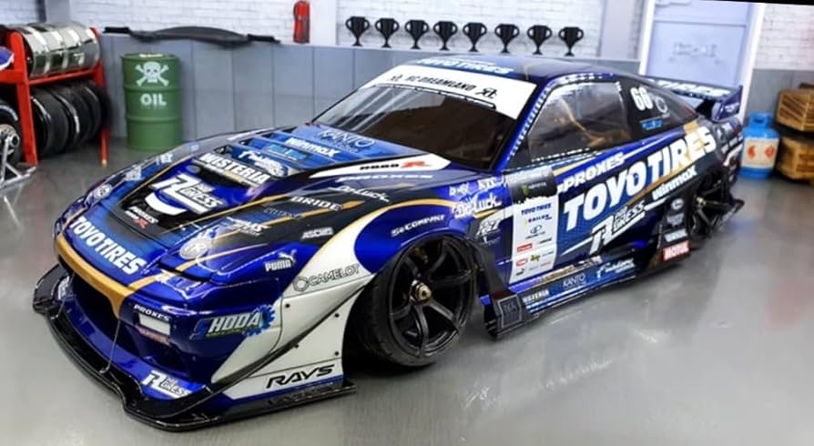 ヨコモ TOYO 180SX(toyoデカール付き) イチロクM Team TOYO with GP SPORTS 180SX - ラジコンカー・RC